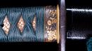 Katana Antica Giapponese con Tsuba Kakugata Arrotondata - Tardo Muromachi