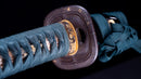 Katana Antica Giapponese con Tsuba Kakugata Arrotondata - Tardo Muromachi