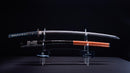 Katana Antica Giapponese con Sukashi in Ferro e Koshirae