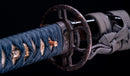 Katana Antica Giapponese con Sukashi in Ferro e Koshirae