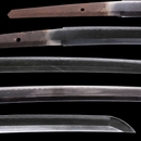Katana Antica Giapponese, Periodo Edo, Koshirae Blu e Marrone